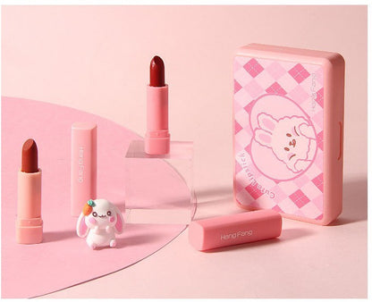 Soft Velvet Rabbit Soft Mist Lipstick Matte Mist Face Six-piece Box