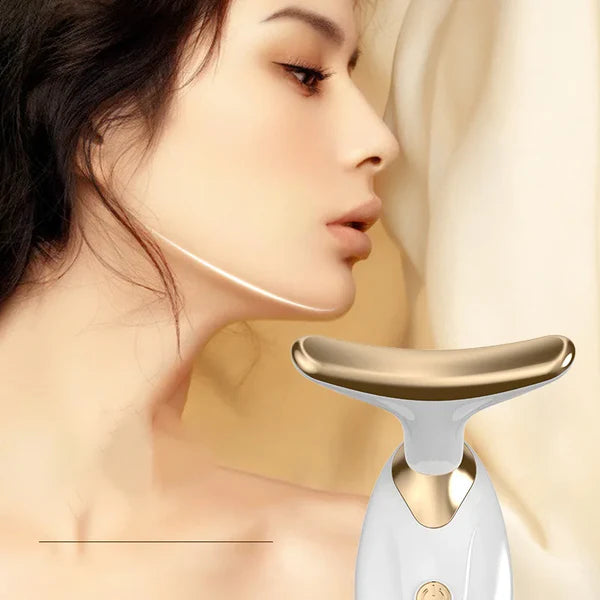 Neck Massager Color Light Skin Rejuvenation Neck Beauty Device