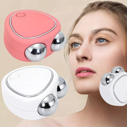 EMS Face Lifting Machine Facial Massager Microcurrent Roller Skin Tightening