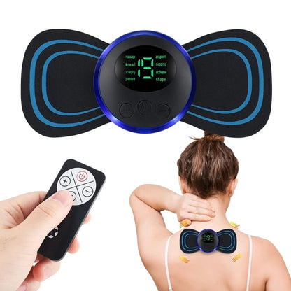 Neck Massager, Lymphatic Drainage Massager, Portable Mini Back Massage